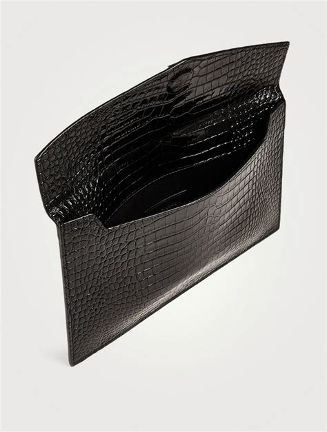 ysl envelope bag dune|YSL crocodile envelope bag.